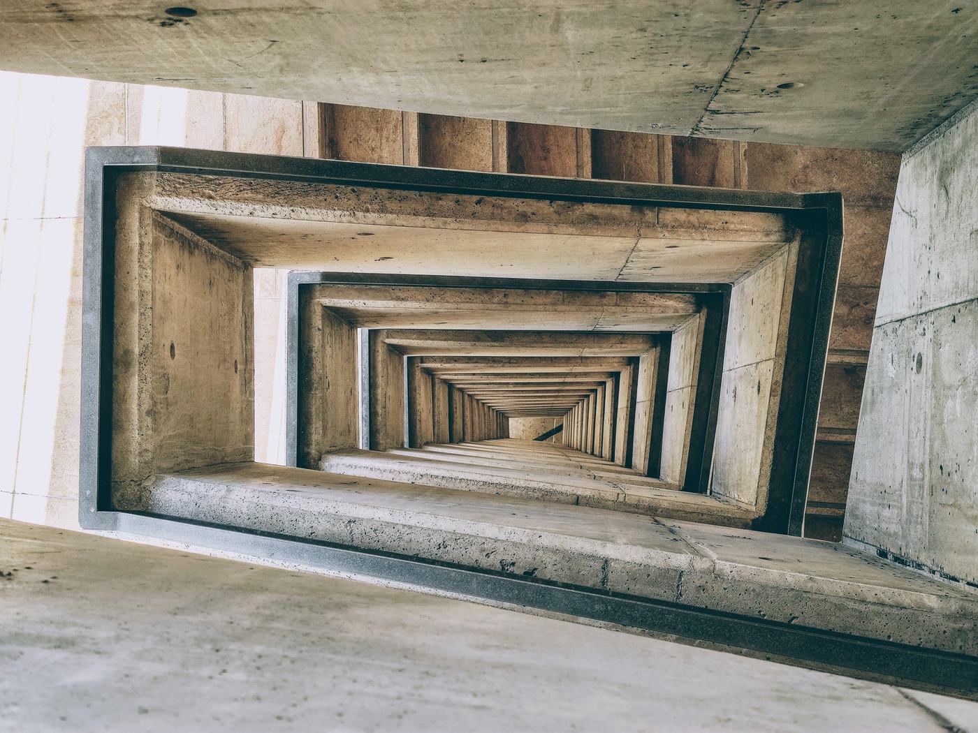 Escada de concreto